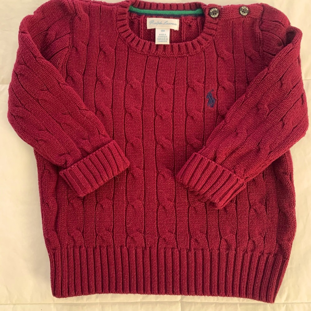 Ralph Lauren sweater.